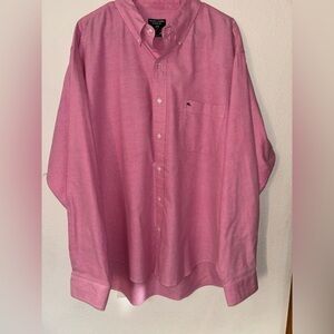 Ralph Lauren Chambray Men’s XL Long Sleeve Collared Dress Shirt 100% cotton